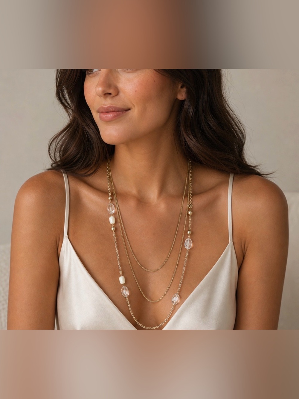 NY & C Elegant Gold Multi-Layer Necklace BUNDLE AND SAVE SHIPPING